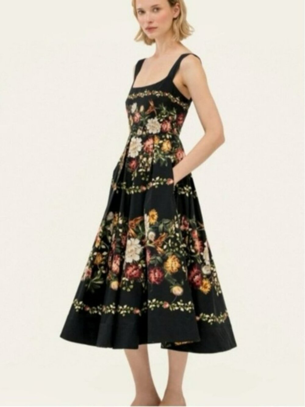 AGUA BY AGUA BENDITA Alcaparra Paramo Midi Dress - Picture 2 of 14